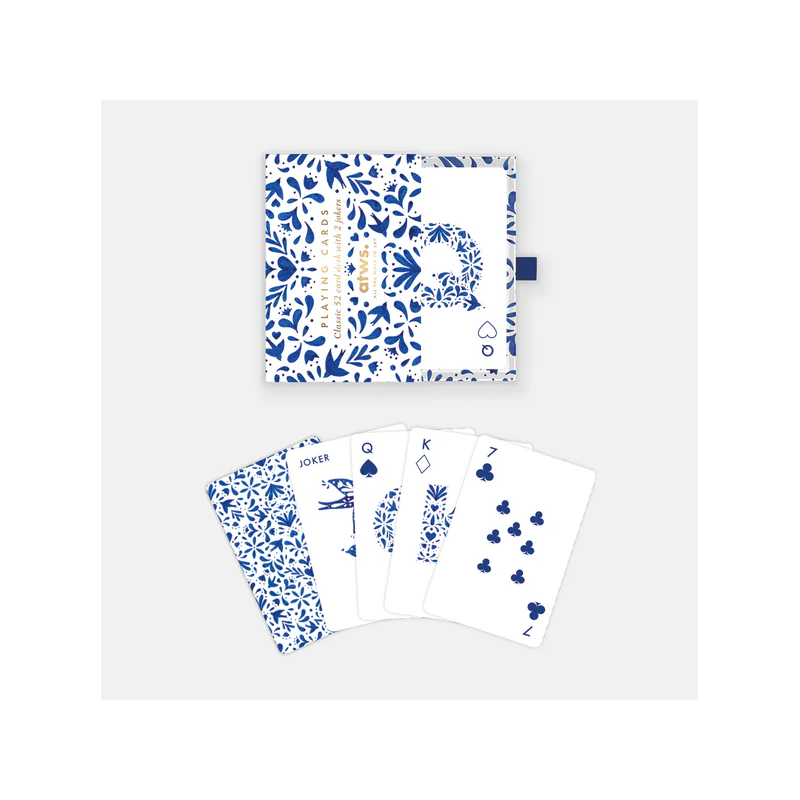 Jeu de cartes - Blue swallows - All the ways to say