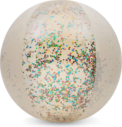 Ballon de plage - TRANSPARENT BEACH BALL - Konges Slojd