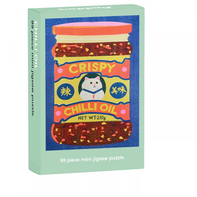 Mini puzzle - Huile de piment - Happily