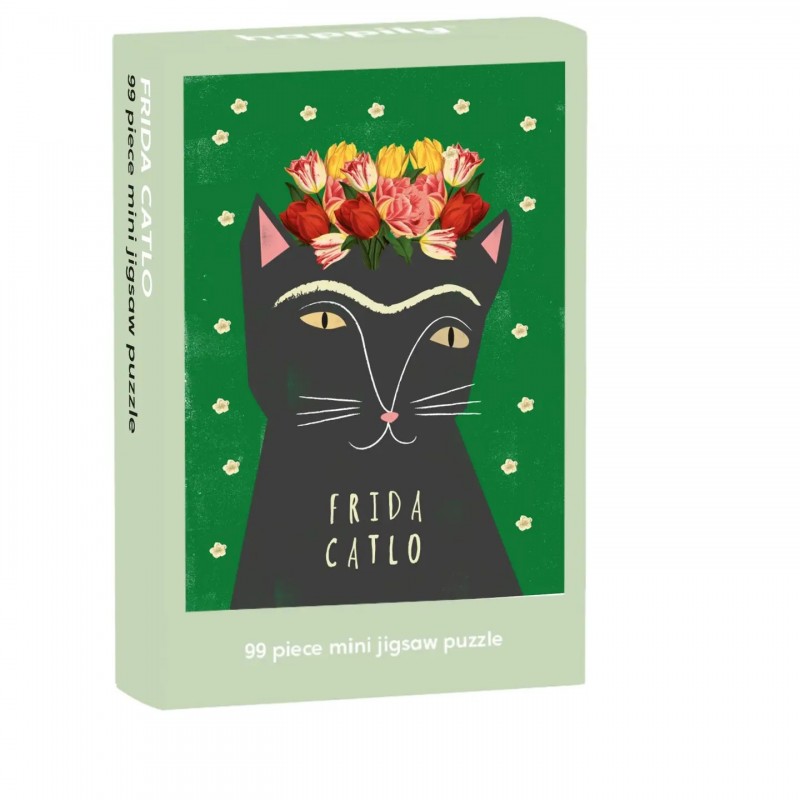Mini puzzle - Frida Catlo - Happily