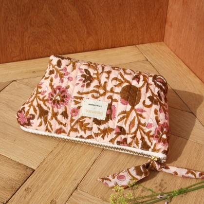 Trousse à maquillage -  Mina Rose Poudre