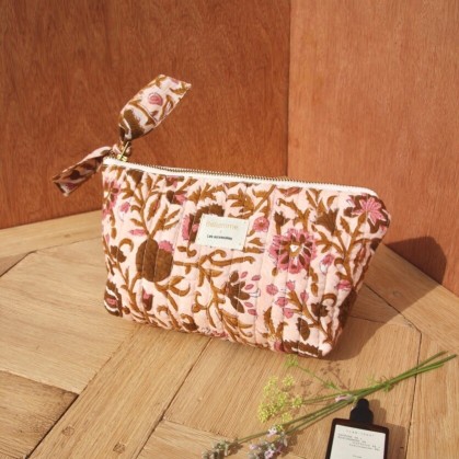 Trousse à maquillage -  Mina Rose Poudre