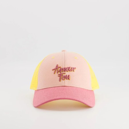 Casquette adulte - Amour fou jaune - Chamaye