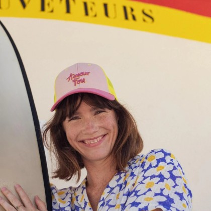 Casquette adulte - Amour fou jaune - Chamaye