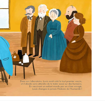 Livre Louis Pasteur - Kimane