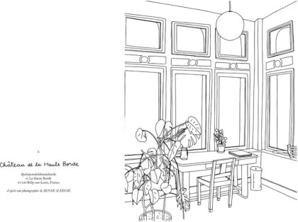 Carnet de coloriage - Hotels