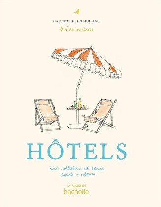Carnet de coloriage - Hotels