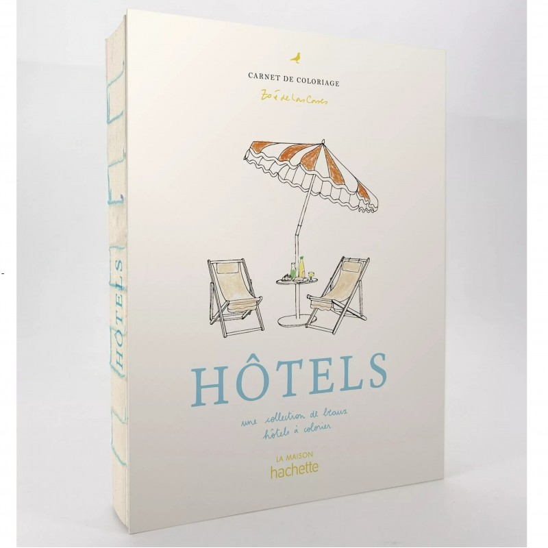 Carnet de coloriage - Hotels