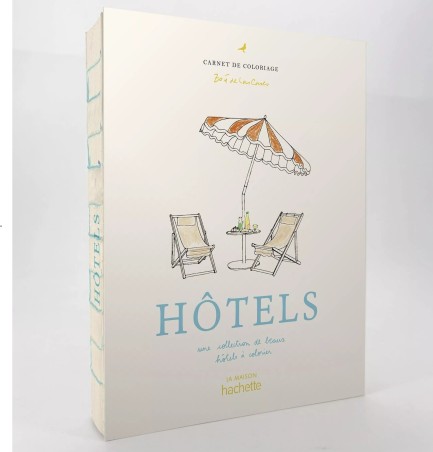 Carnet de coloriage - Hotels