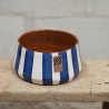 Saladier/Bol rayures PM - Bleu