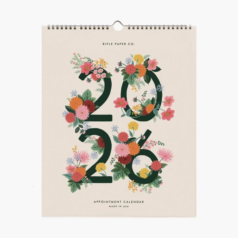 Calendrier - Dahlia 2026 - Rifle Paper