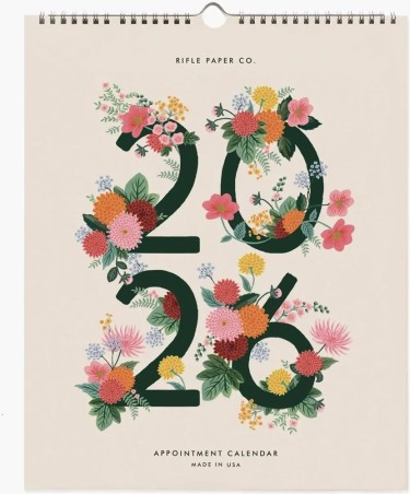Calendrier - Dahlia 2026 - Rifle Paper