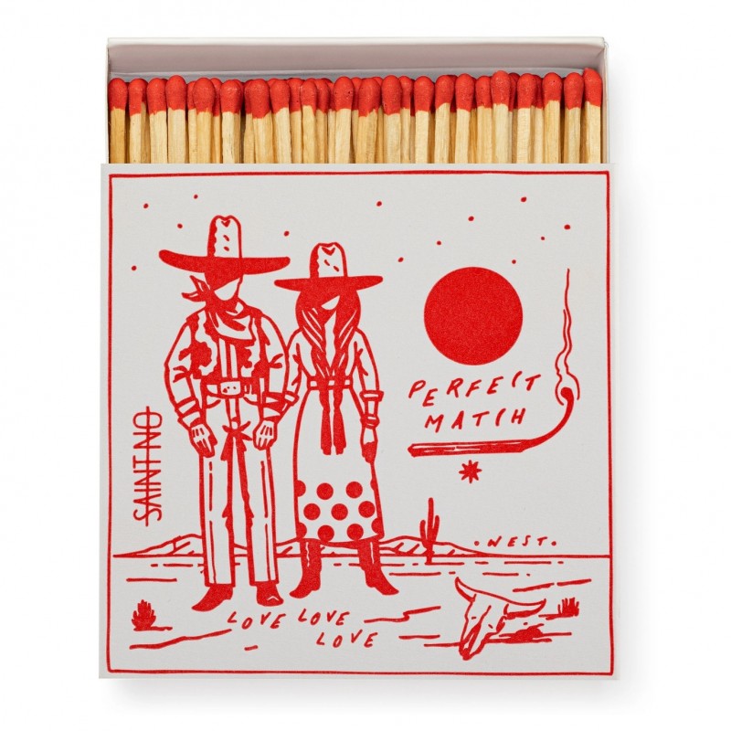 Boîte d'allumettes - Cow boy