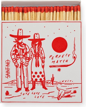 Boîte d'allumettes - Cow boy