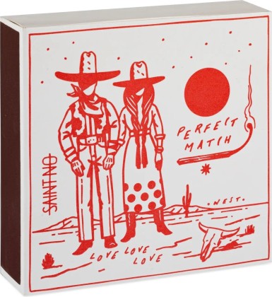 Boîte d'allumettes - Cow boy