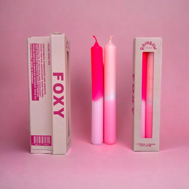 Set de 2 bougies Studio - Foxy