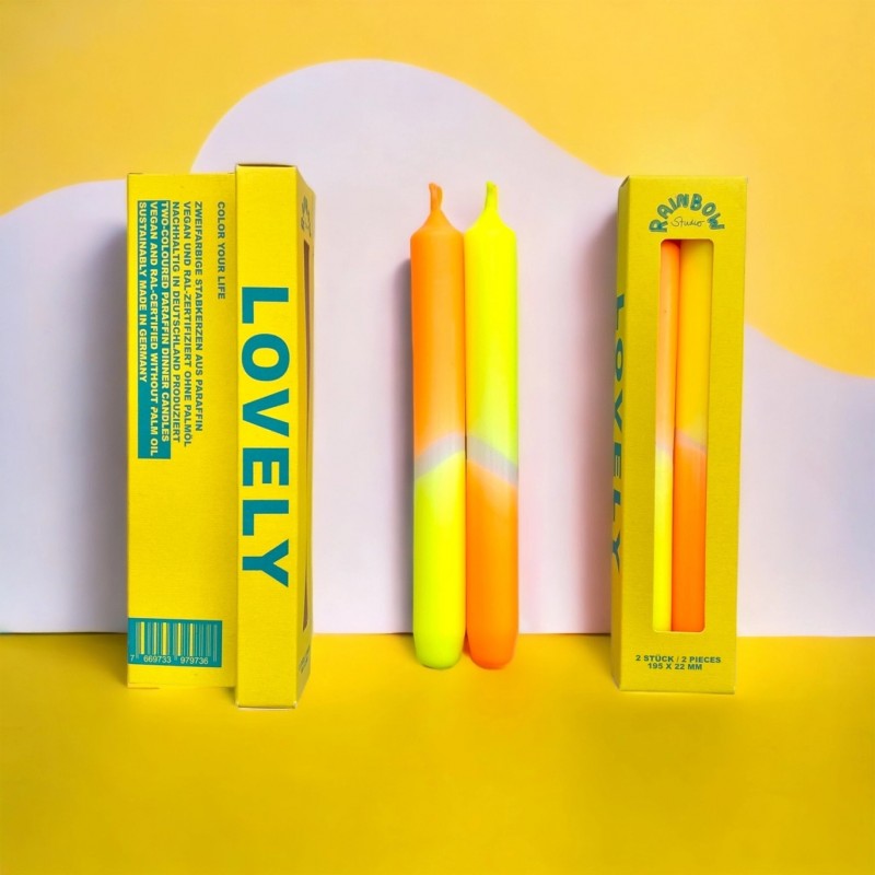 Set de 2 bougies Studio - Lovely