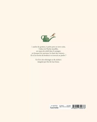 Carnet de coloriage - Le jardin