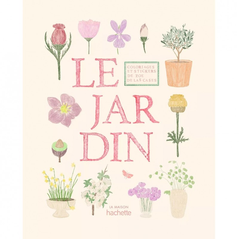 Carnet de coloriage - Le jardin