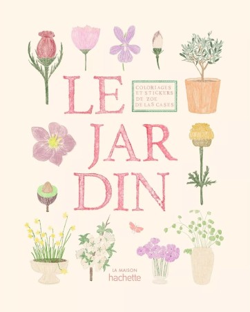 Carnet de coloriage - Le jardin