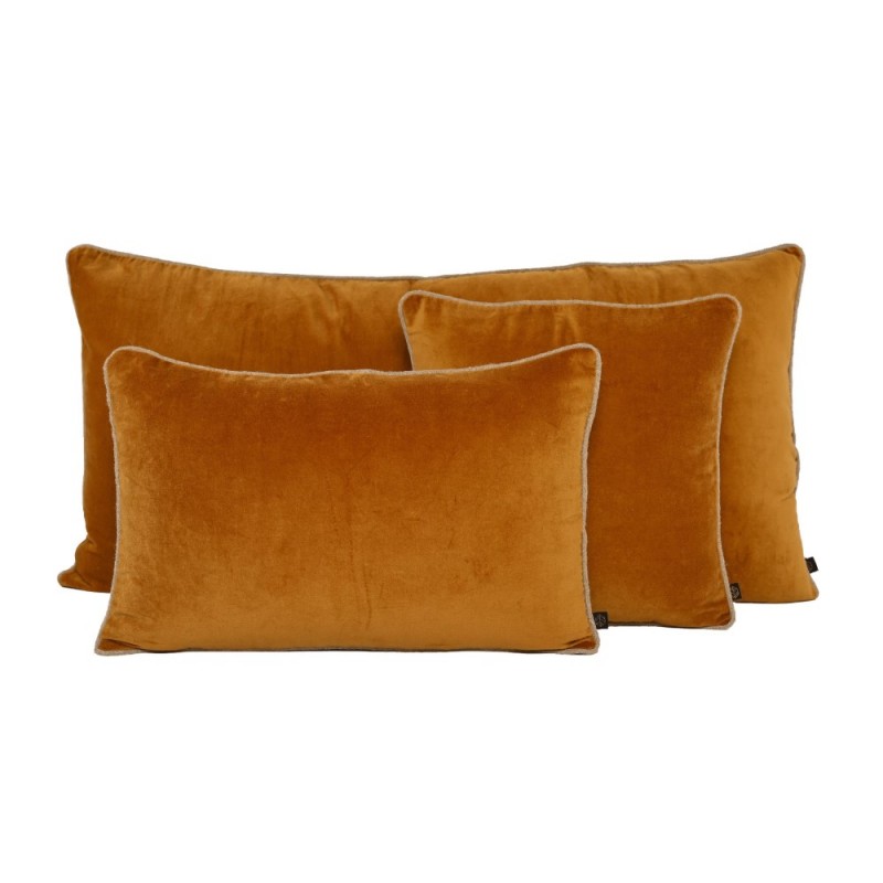 Coussin en velours New Delhi - Daim