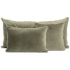 Coussin en velours New Delhi - Kaki