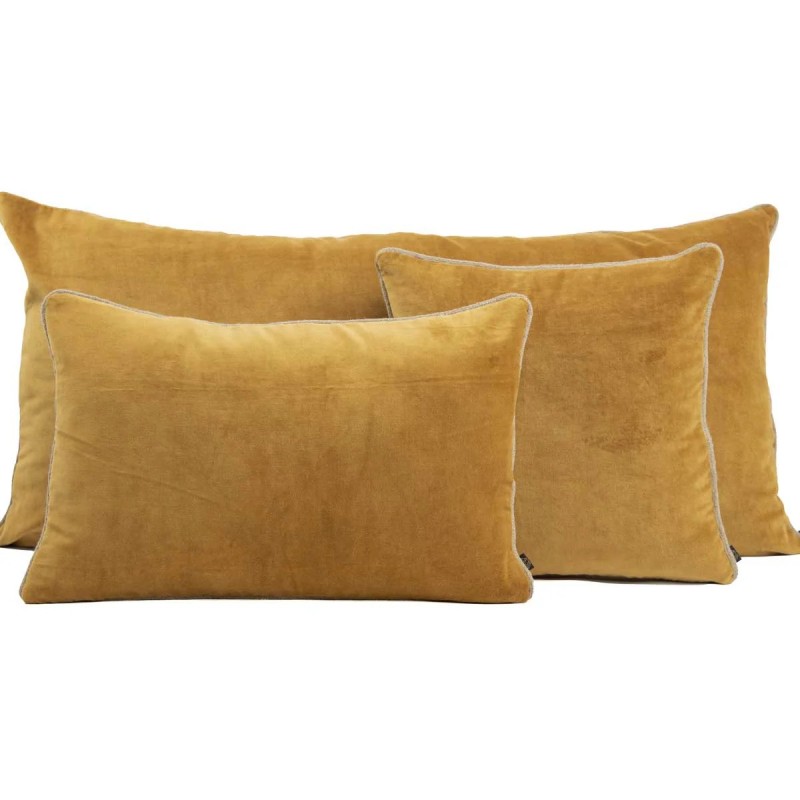 Coussin en velours New Delhi - Gold