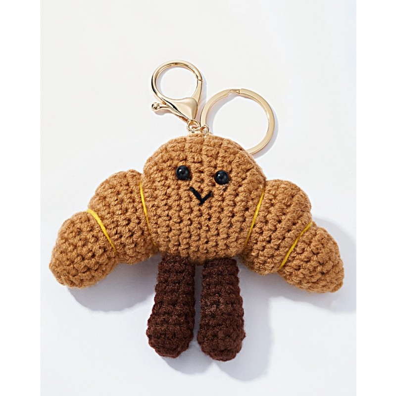 Grigri de sac et porte-clés - Croissant