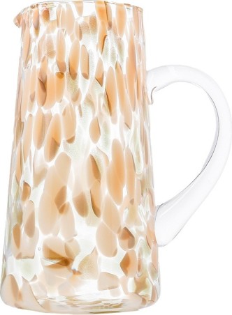 Pichet moucheté - Nude et doré