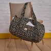 Sac weekend - Léopard navy