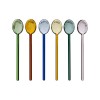 Set de 6 agitateurs en verre borosilicate