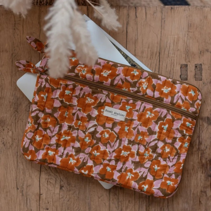 Pochette d'ordinateur - Posy  Cannelle