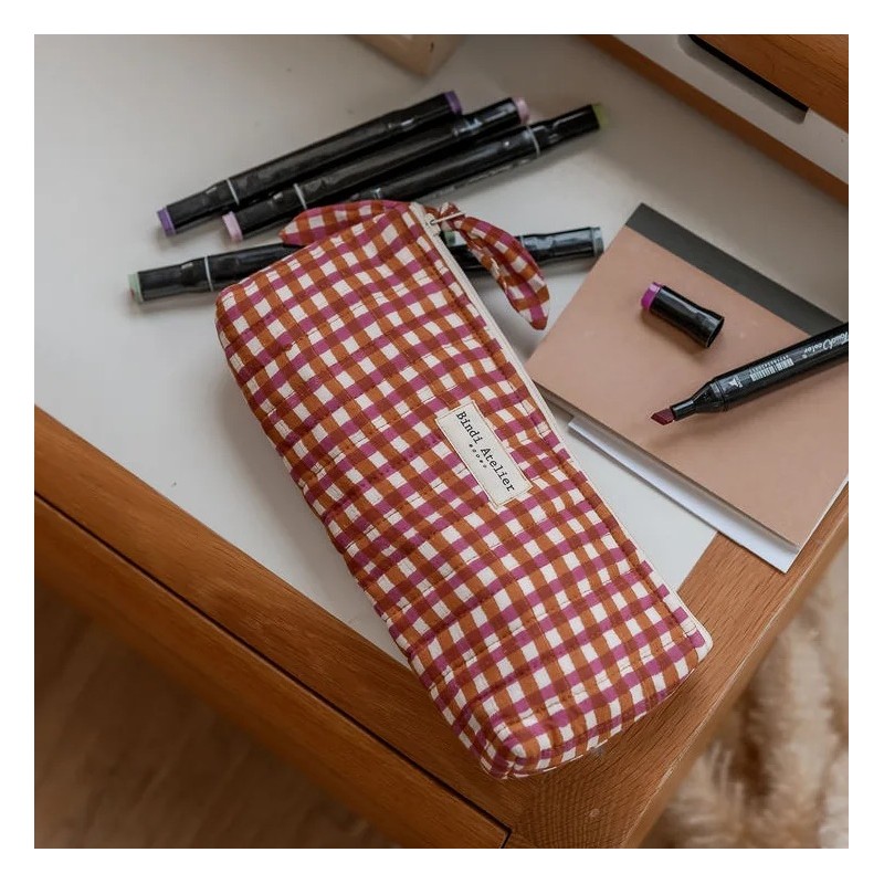 Trousse à crayons - Tara Camel