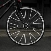Grands Réflecteurs pour rayons de vélo - Argent