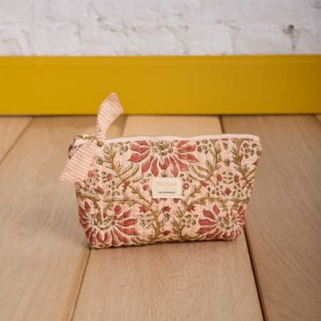 Trousse à maquillage -  Palmyre Rose Poudre