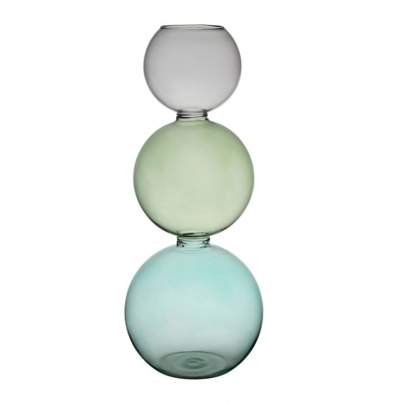 Vase - Vert et turquoise