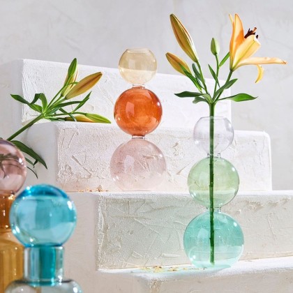 Vase - Vert et turquoise