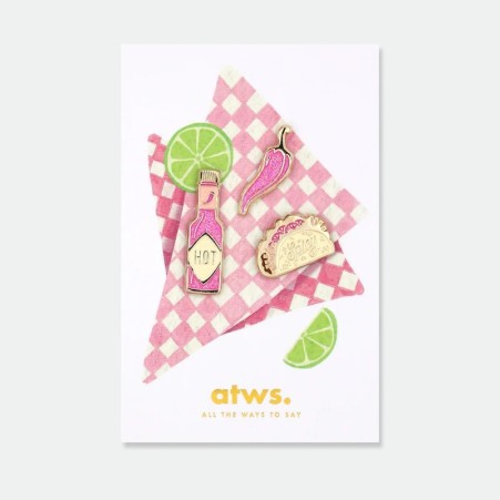 Set de 3 Pins - Spicy