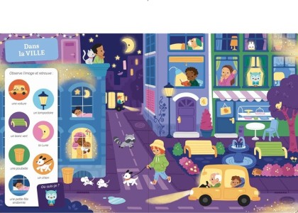 Livre - Cherche et trouve dans la nuit