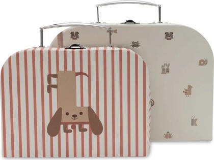 Set de 2 valisettes - Animaux