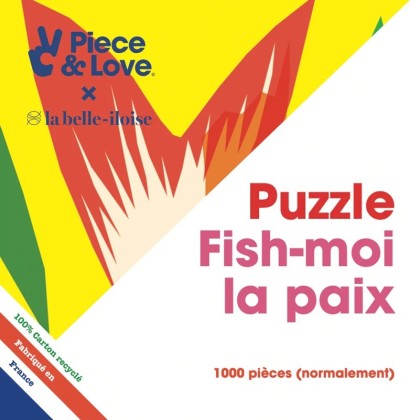 Puzzle 1000 pièces - Fish-moi la paix