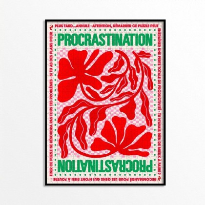 Puzzle 1000 pièces - Procrastination