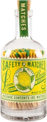 Bouteille d'allumettes - Lemon