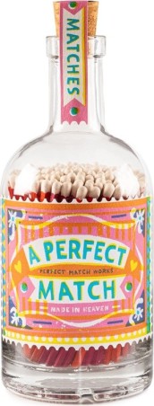 Bouteille d'allumettes - Perfect Match
