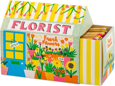 Boîte d'allumettes - Fleuriste