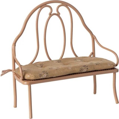 Banc vintage Mini - Rose poudre