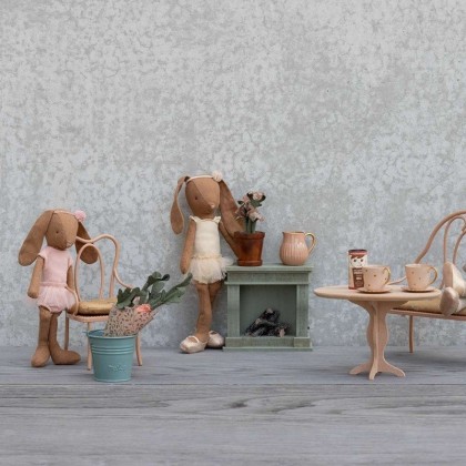 Banc vintage Mini - Rose poudre