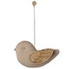 Oiseau en tissu à suspendre - Latte