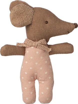 Souris bébé dans sa boite - Rose