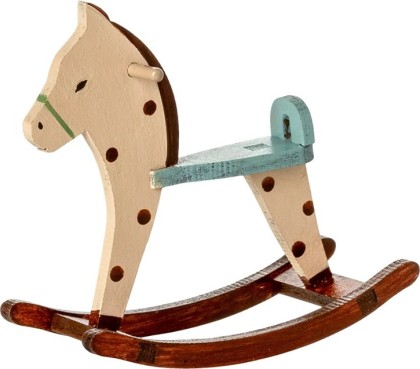 Cheval à bascule - A pois